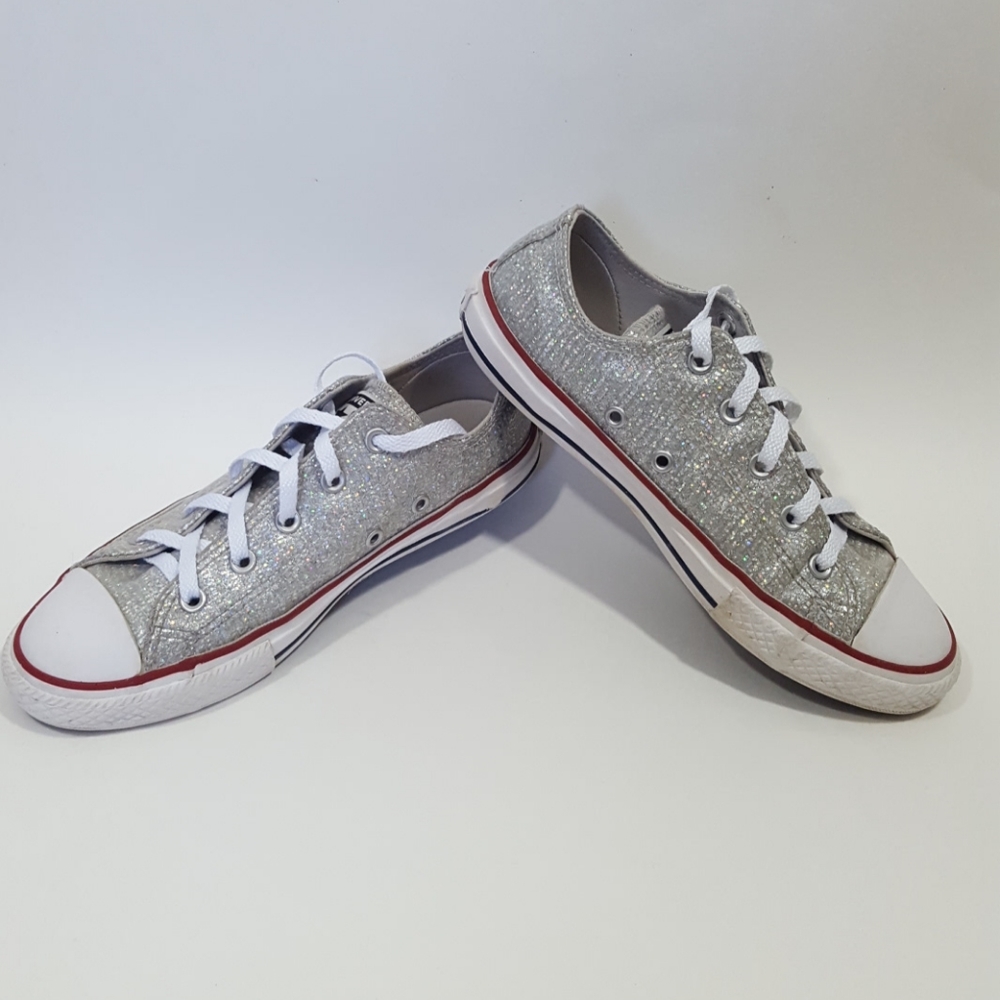 Iridescent Converse All Stars  Size 3